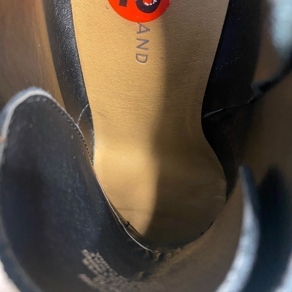 Lucky Brand Suede Leather Lace-up Wedge Boots 10 - Picture 4 of 7